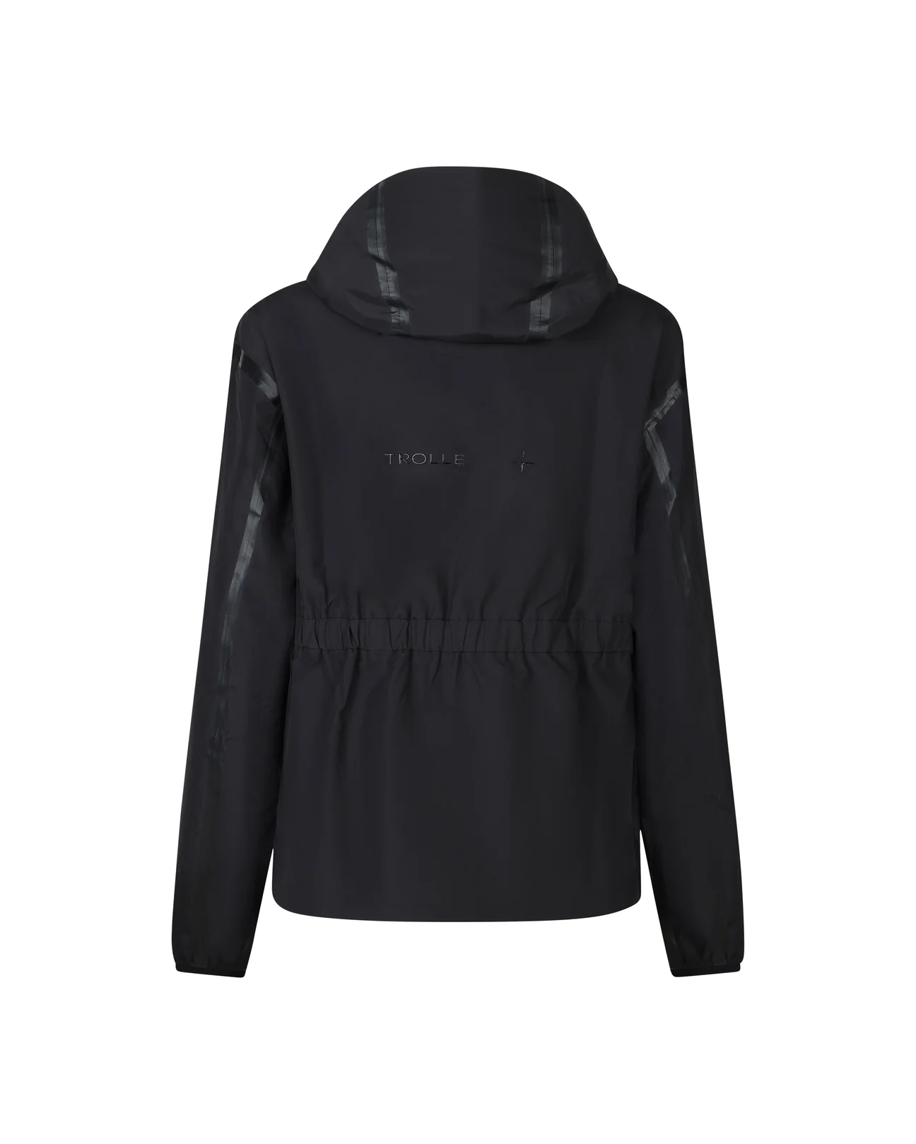 Extrem regnjacka för kvinnor - svart