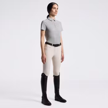 Cavalleria Toscana Jacquard Jersey Pike Ljusgrön