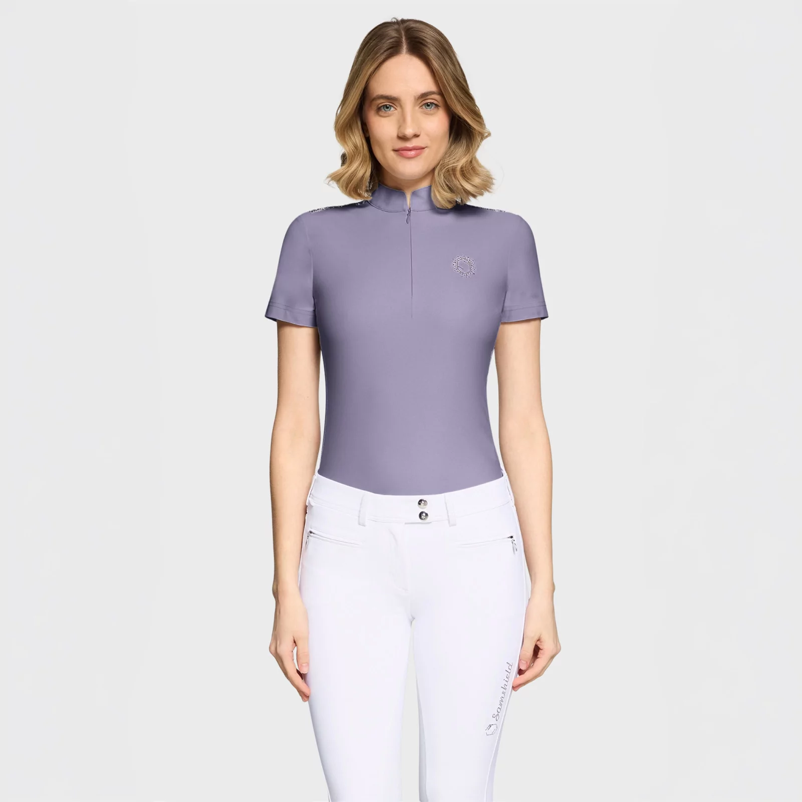 Samshield Bruna Premium Shortsleve Lavender Gray