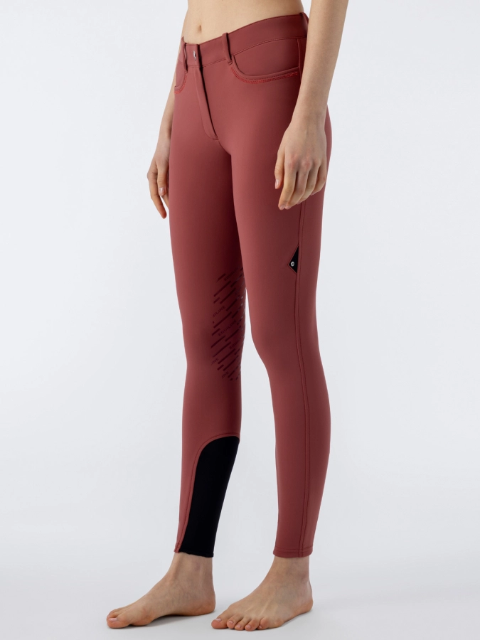 Equiline Knäskodda Ridbyxor Marsala