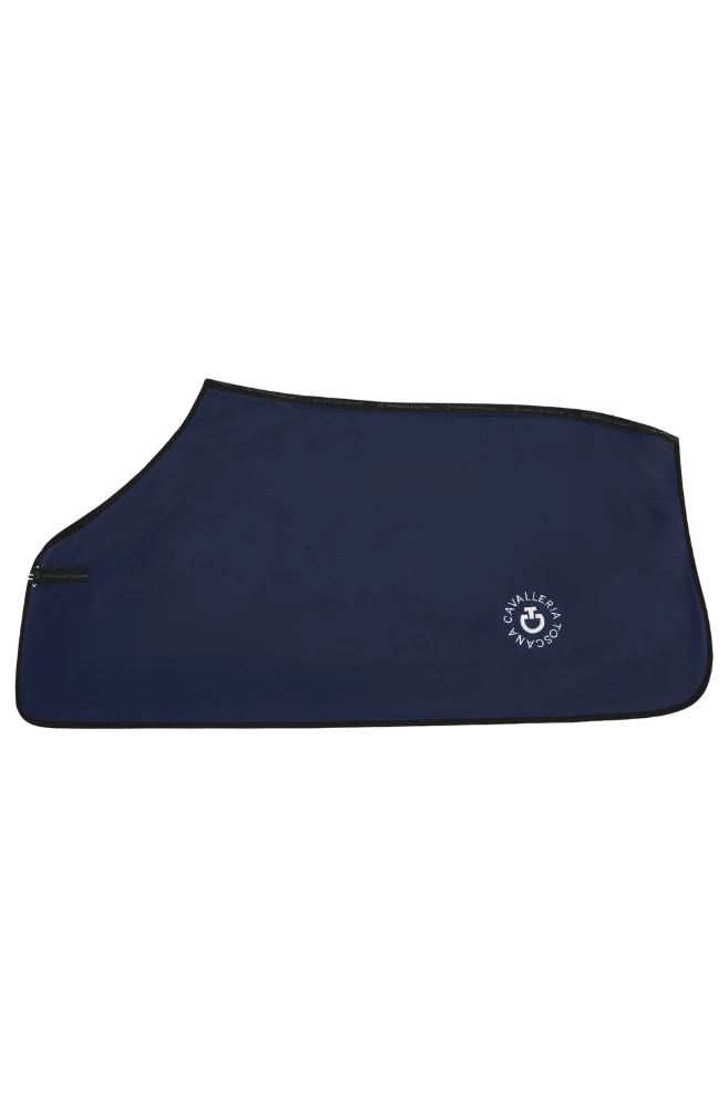 Cavalleria Toscana Orbit fleece rug Navy