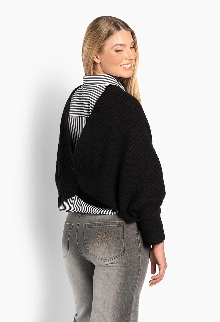 Angelina Sweater Jet Black