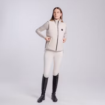 Cavalleria Toscana Fleeceväst med Dragkedja
