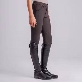 Cavalleria Toscana Unisex Junior Halfgrip Espresso