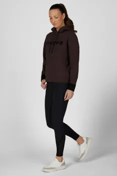 Hoodtröja Plushluxe Chocolate Brun