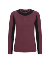 Centerline T-shirt Långärmad Dam - Bordeaux