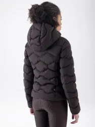 Equiline Mörkbrun Vadderad Jacka