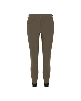 Trolle Athl High Waist Breeches Fullgrip Olivgrön