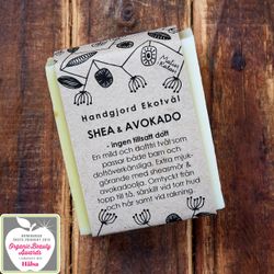 Malin i Ratan Eko Tvål - Shea & Avokado (utan doft)