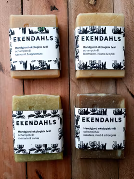 Ekendahls Eko Shampotvål - Rosmarin & salvia