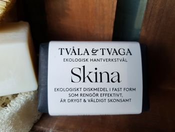 Tvåla&Tvaga Eko Tvål Tvätt/städ/disk - Skina (Grape, rosmarin & svartpeppar)