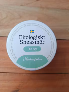 Klockargårdens Eko Sheasmör Utan Doft - Särskilt bra till baby, barn & torr/skadad hud