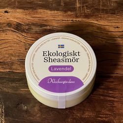 Klockargårdens Eko Sheasmör 100% Naturlig - Lavendel