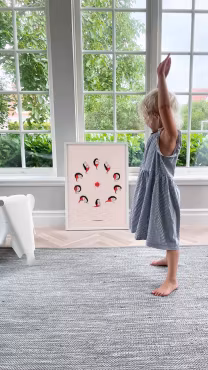 Yogadjuren Poster - Solhälsning