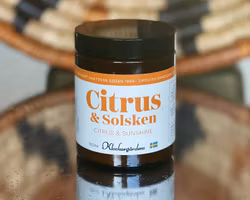 Klockargårdens Naturligt Doftljus - Citrus & Solsken
