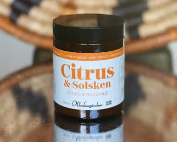 Klockargårdens Naturligt Doftljus - Citrus & Solsken
