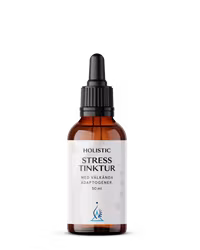 Holistic Ört Tinktur Stress - Adaptogener; Ashwagandha, Rosenrot, Lakritsrot, Rysk rot & Shisandra (även bra vid PMS)