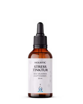 Holistic Ört Tinktur Stress - Adaptogener; Ashwagandha, Rosenrot, Lakritsrot, Rysk rot & Shisandra (även bra vid PMS)