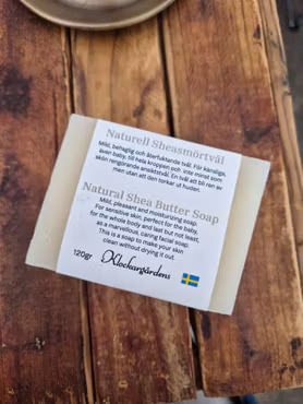 Klockargårdens Naturtvål - Naturell Shea (utan doft, även för barn)