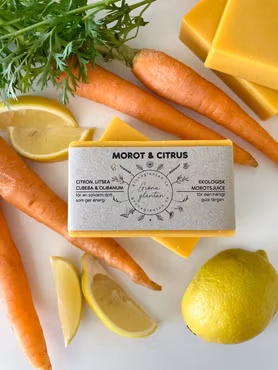 Gröna Gläntan Eko Tvål - Morot & Citrus