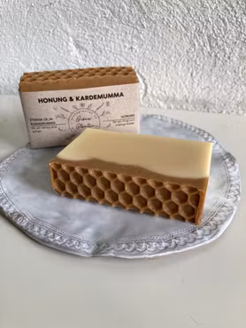 Gröna Gläntan Eko Tvål - Honung & Kardemumma JULTVÅL