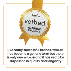 VetBed 100x150cm Nonslip Select Charcoal, Petlife Original