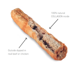 Chewllagen Beef Medium Roll 2pk Storfe rull 12 cm