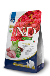 Farmina N&D Dog Quinoa Digestion Lamb & Fennel Adult Medium & Maxi 7 Kg