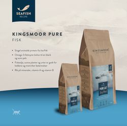 Kingsmoor Voksen Stor Katt Sjøfisk - Pure Seafish Adult Large Cat