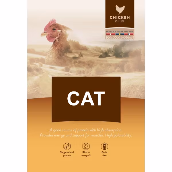 Kingsmoor Kattunge Katt Kylling - Pure Chicken Kitten Cat