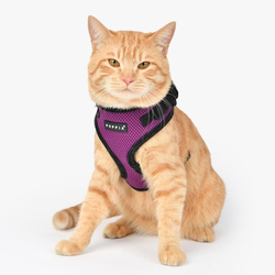 Puppia Ritefit Air Mesh Harness Lilla / Purple med justering i både nakke og bryst