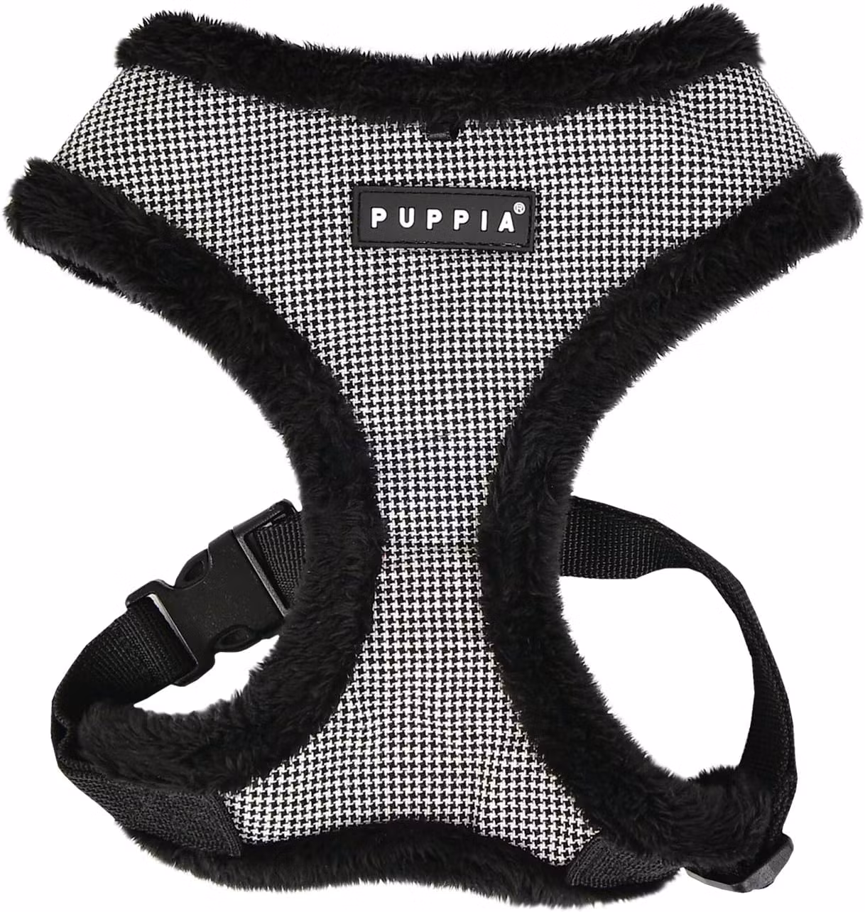 TEST Puppia Puppytooth Harness A Sort / Black