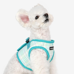 Puppia Luke Harness B Aqua