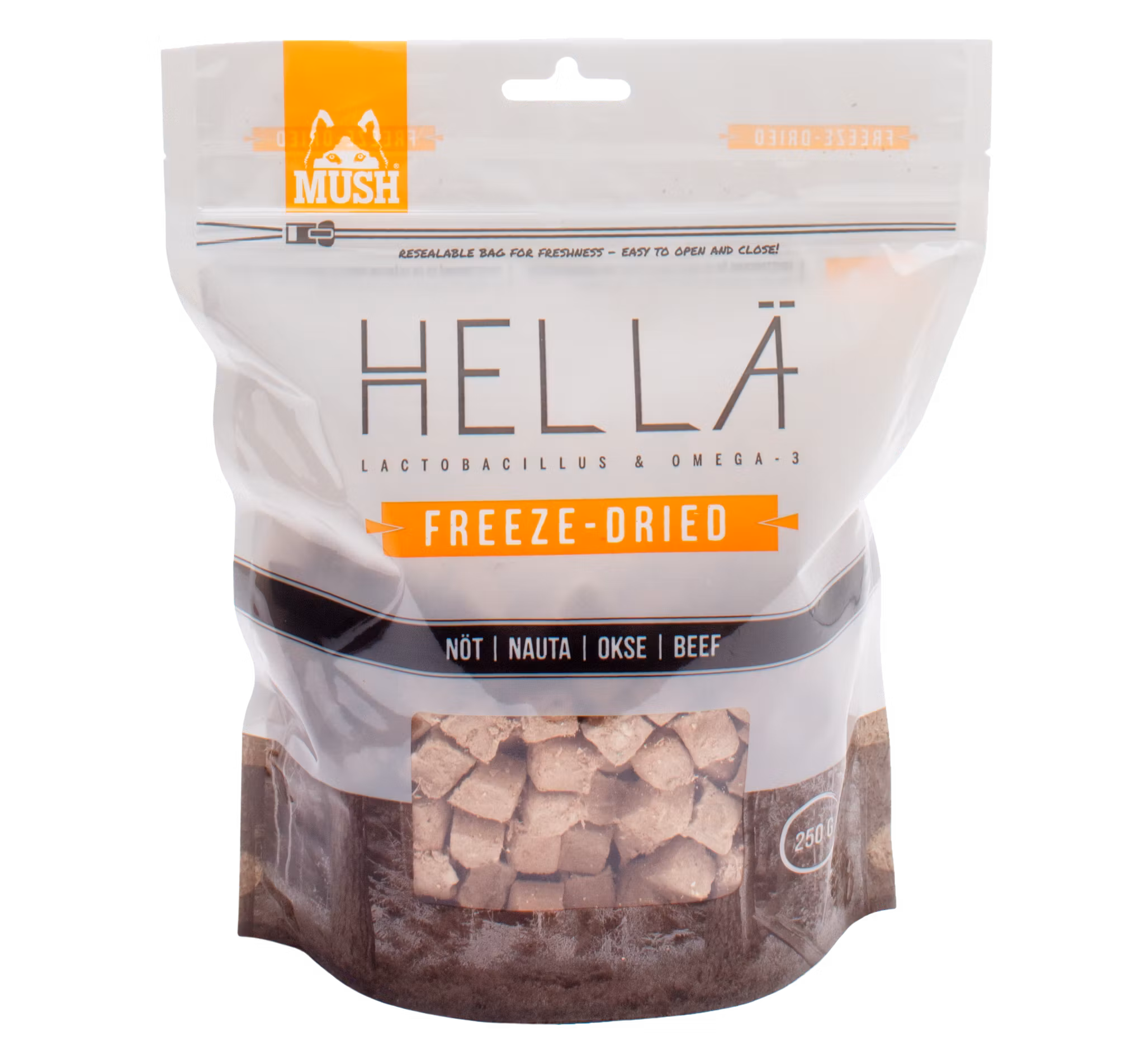 Kopi MUSH Hellä Freeze-Dried® Frysetørket Storfe 250g