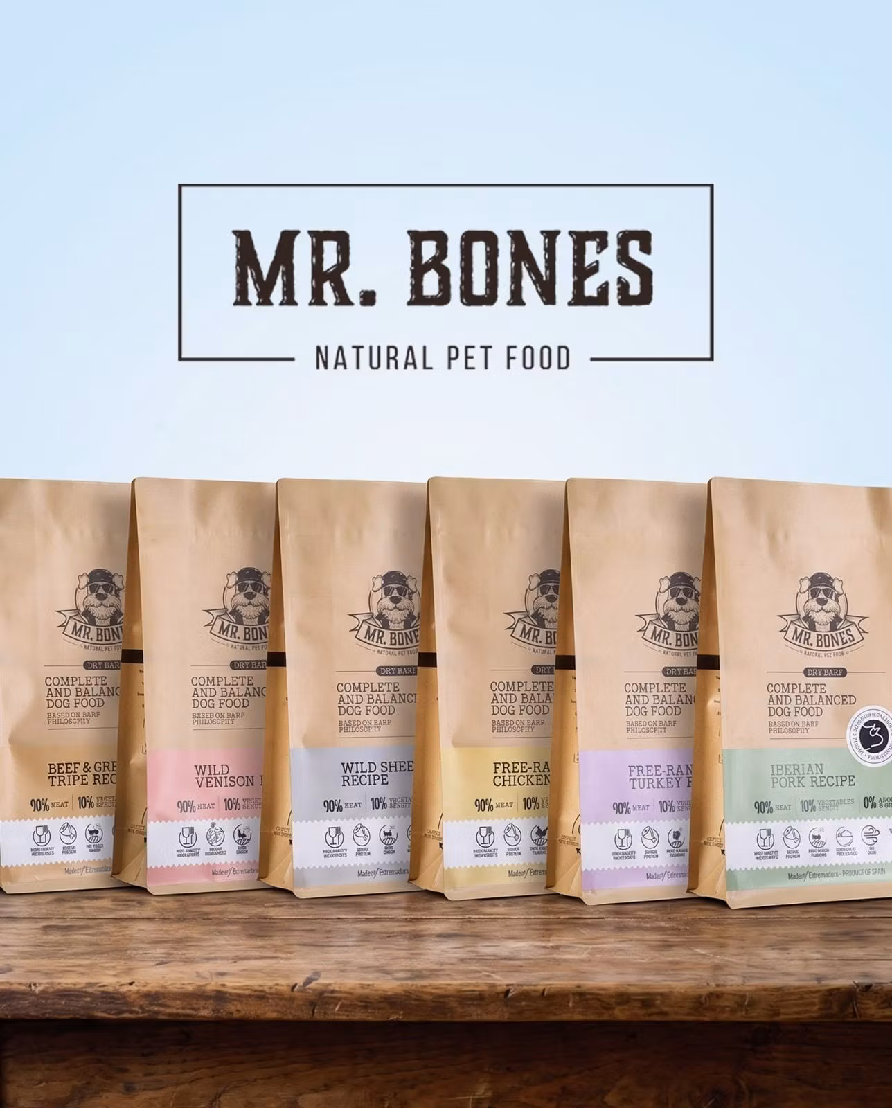 Mr. Bones Dry BARF Villsau