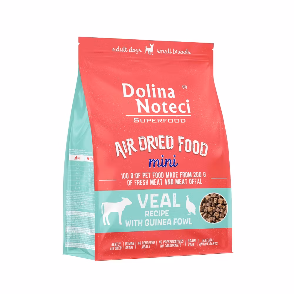 Dolina Noteci Superfood Mini - Kalv & Perlehøne - Veal & Guinea Fowl
