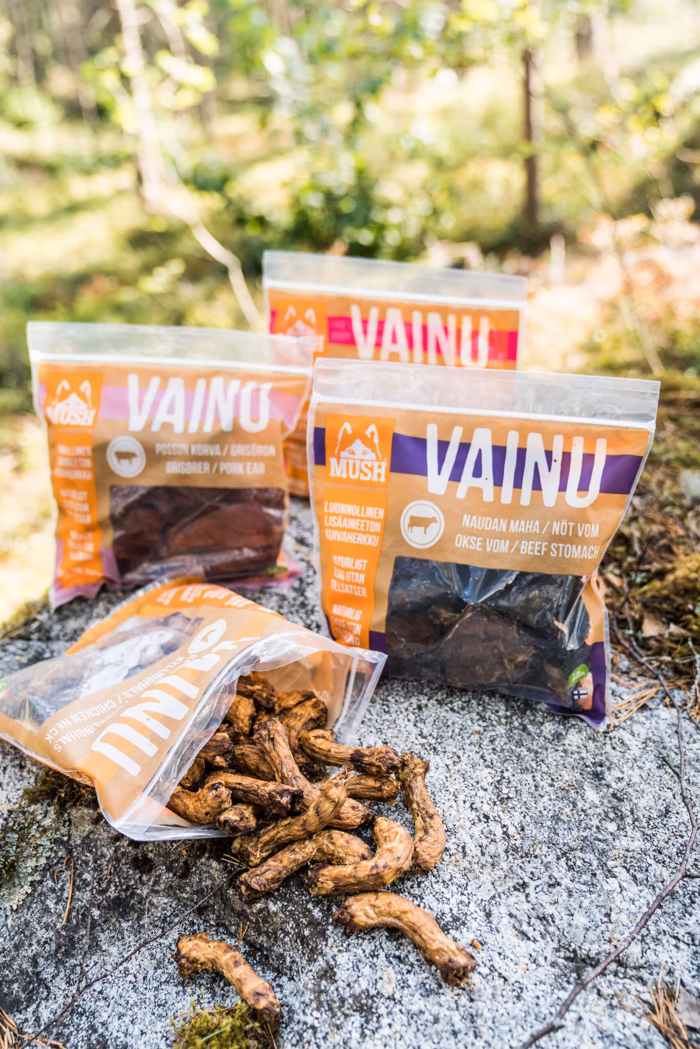 MUSH Snacks okse-luftrør 120g