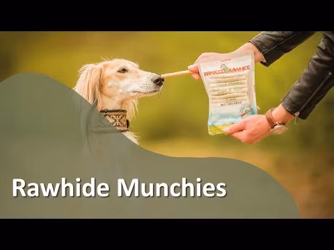 Farm Food Rawhide Munchie Heart & Rice 35stk pose - Hjerte og Ris