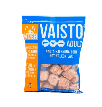 MUSH Vaisto® Okse-Kalkun-Laks (Blå)