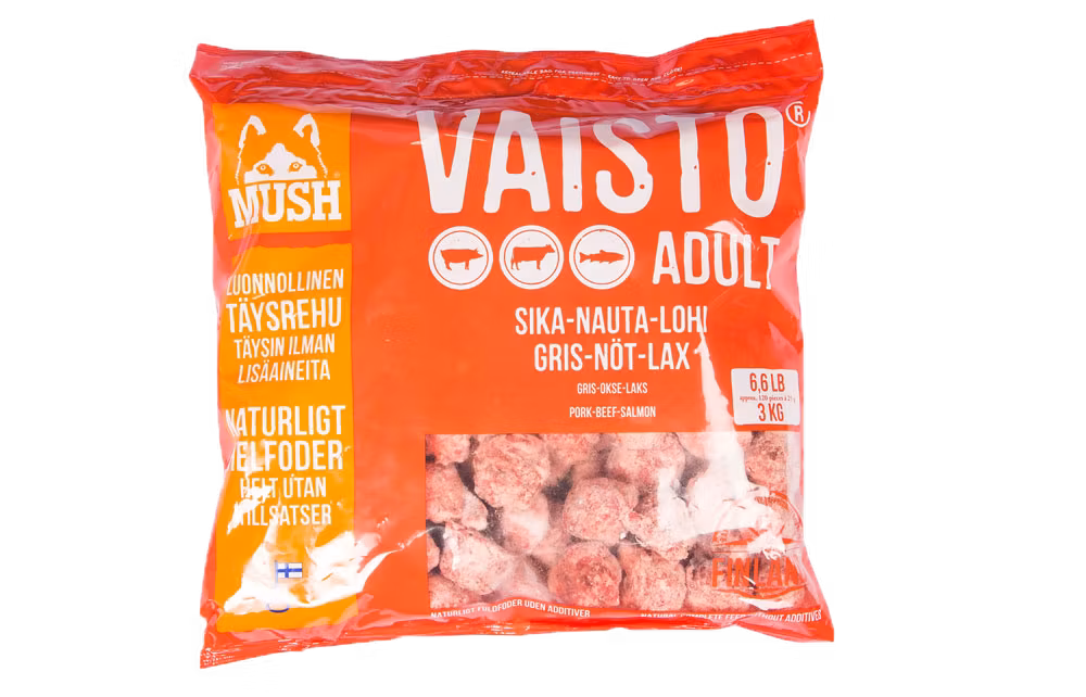 MUSH Vaisto® Rød (Gris-Okse-Laks)