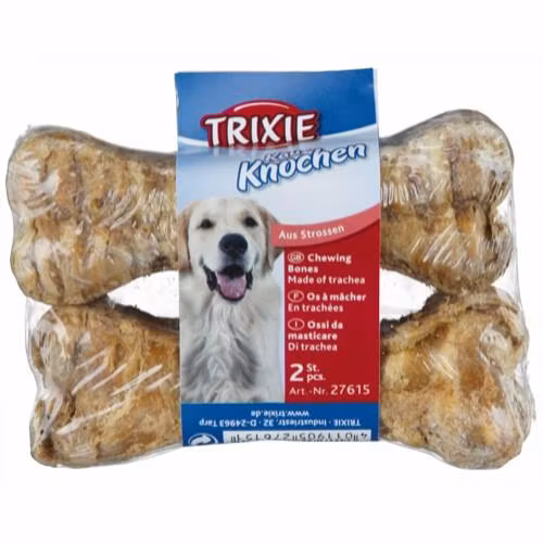 Tyggebein Pressa av Tørket Luftrør 10cm 2stk 35g