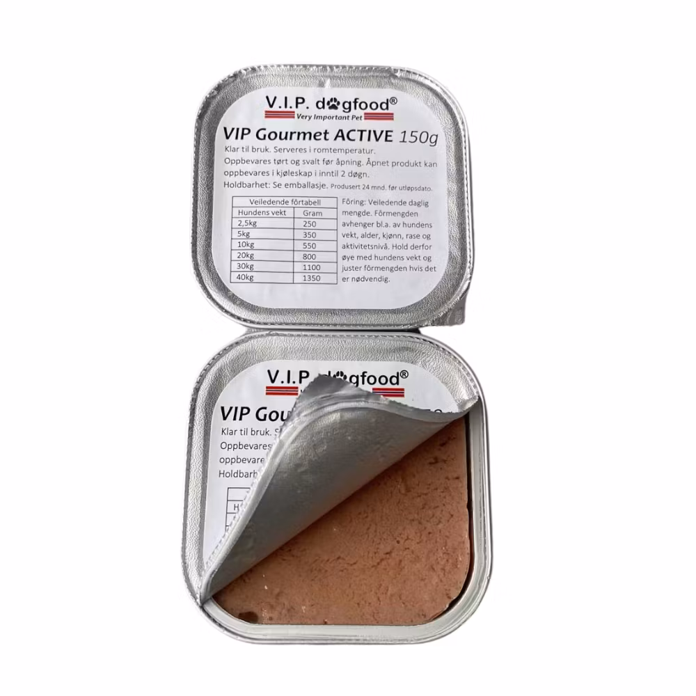 VIP Gourmet ACTIVE 150g Alutray