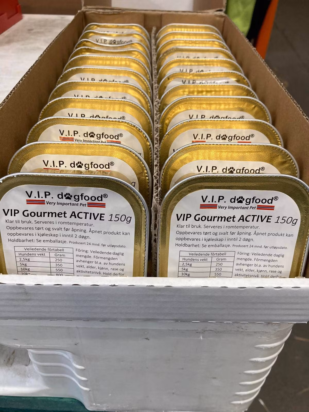VIP Gourmet ACTIVE 150g Alutray