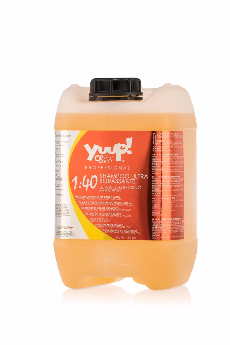 Yuup! Pro 1:40 ultra degreasing shampoo 0,25L, 1L, 5L