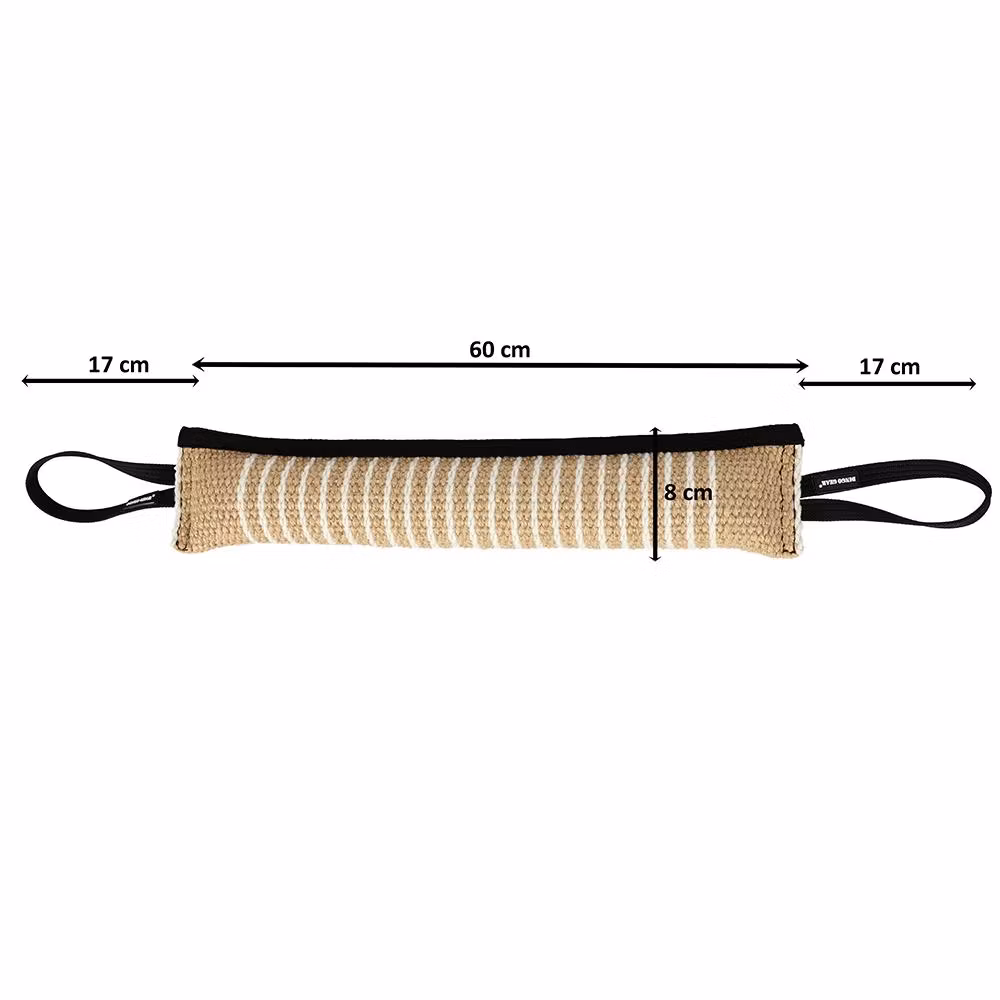 Dingo Bitepølse jute 2-hånds Ekstra hard 8cmx60cm