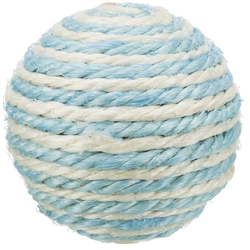 Katteleke Sisal Ball M/Catnip 6,5cm assorterte farger