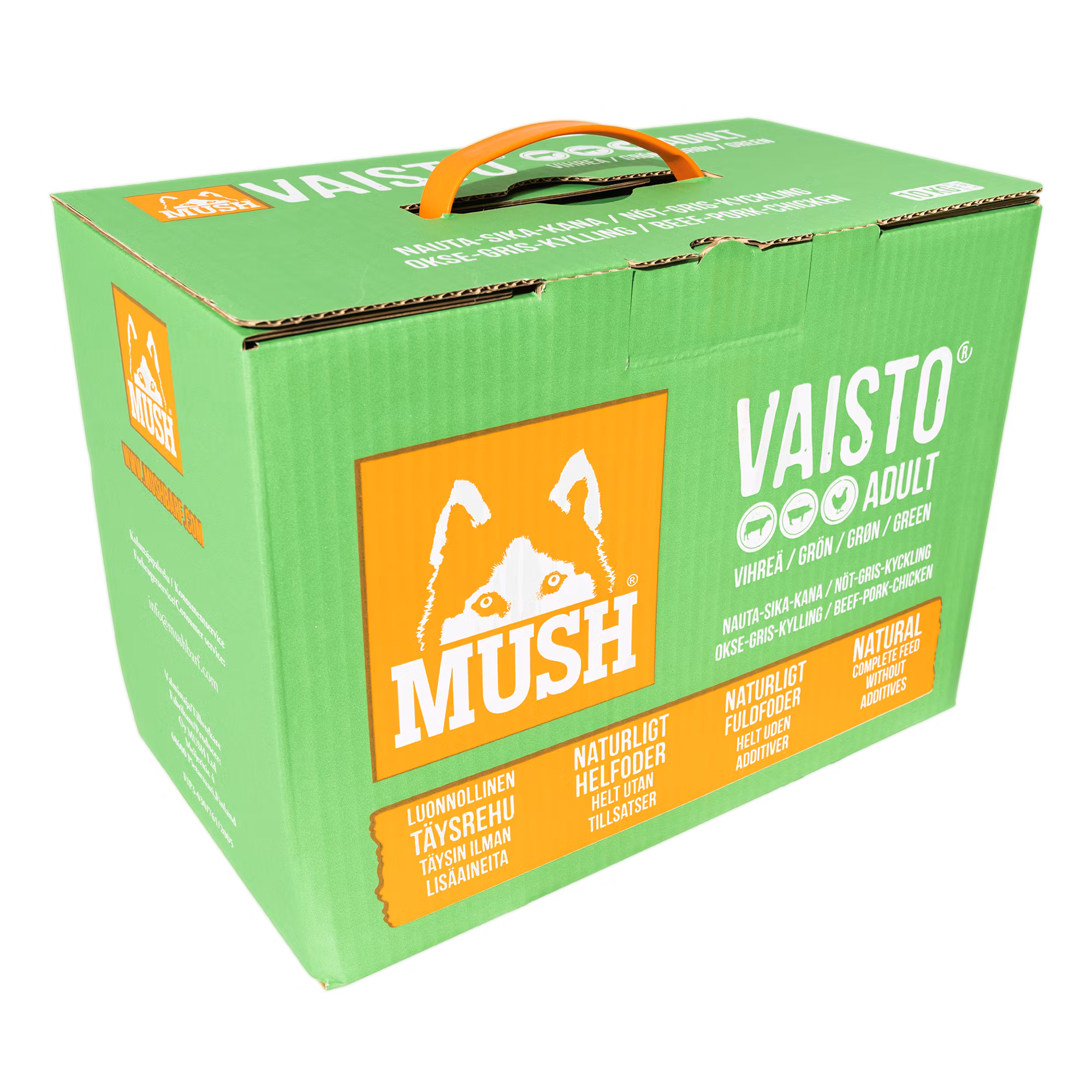 MUSH Vaisto® Grønn Storfe-Gris-Kylling