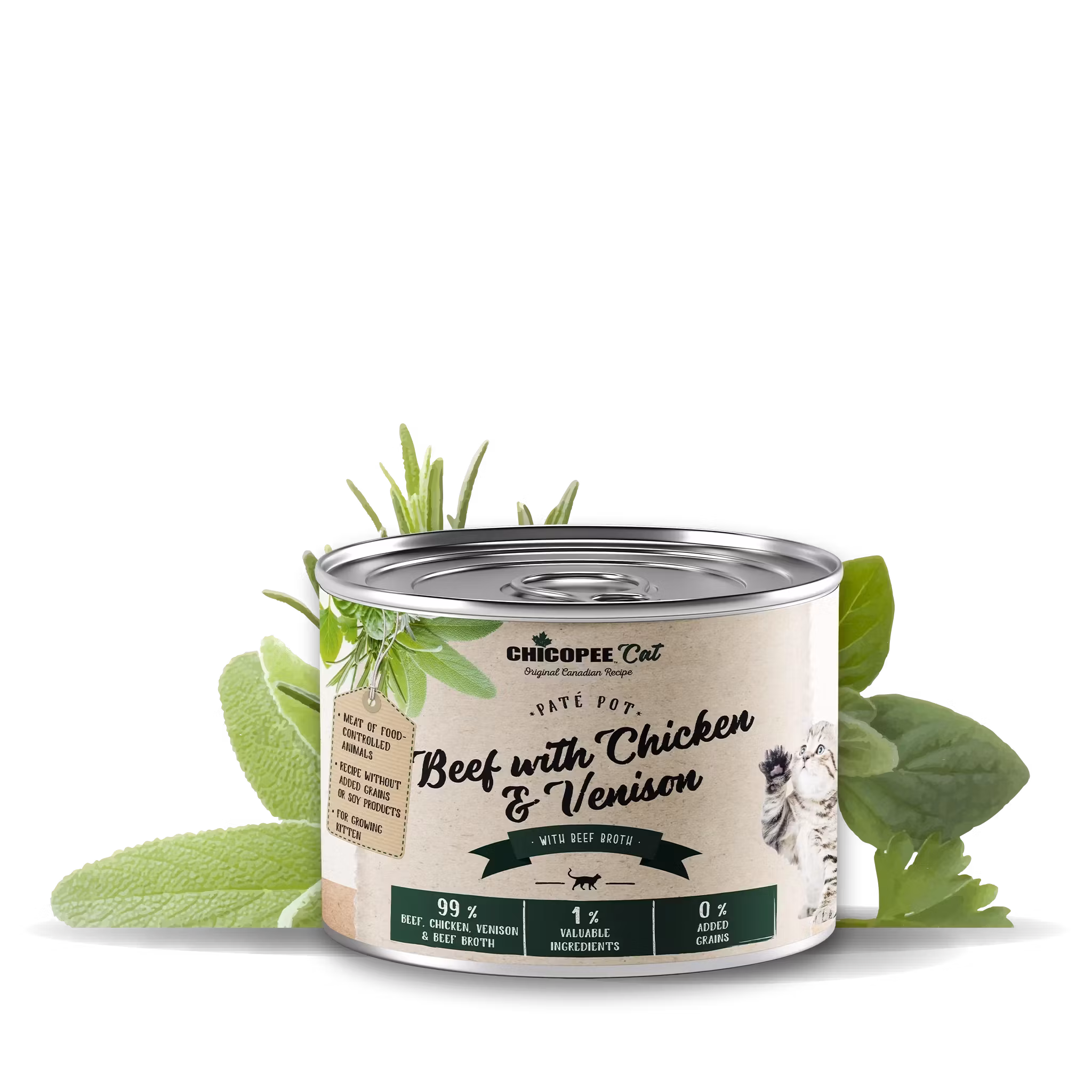 Chicopee Holistic-Nature-Line  Adult Poultry with Venison 195g