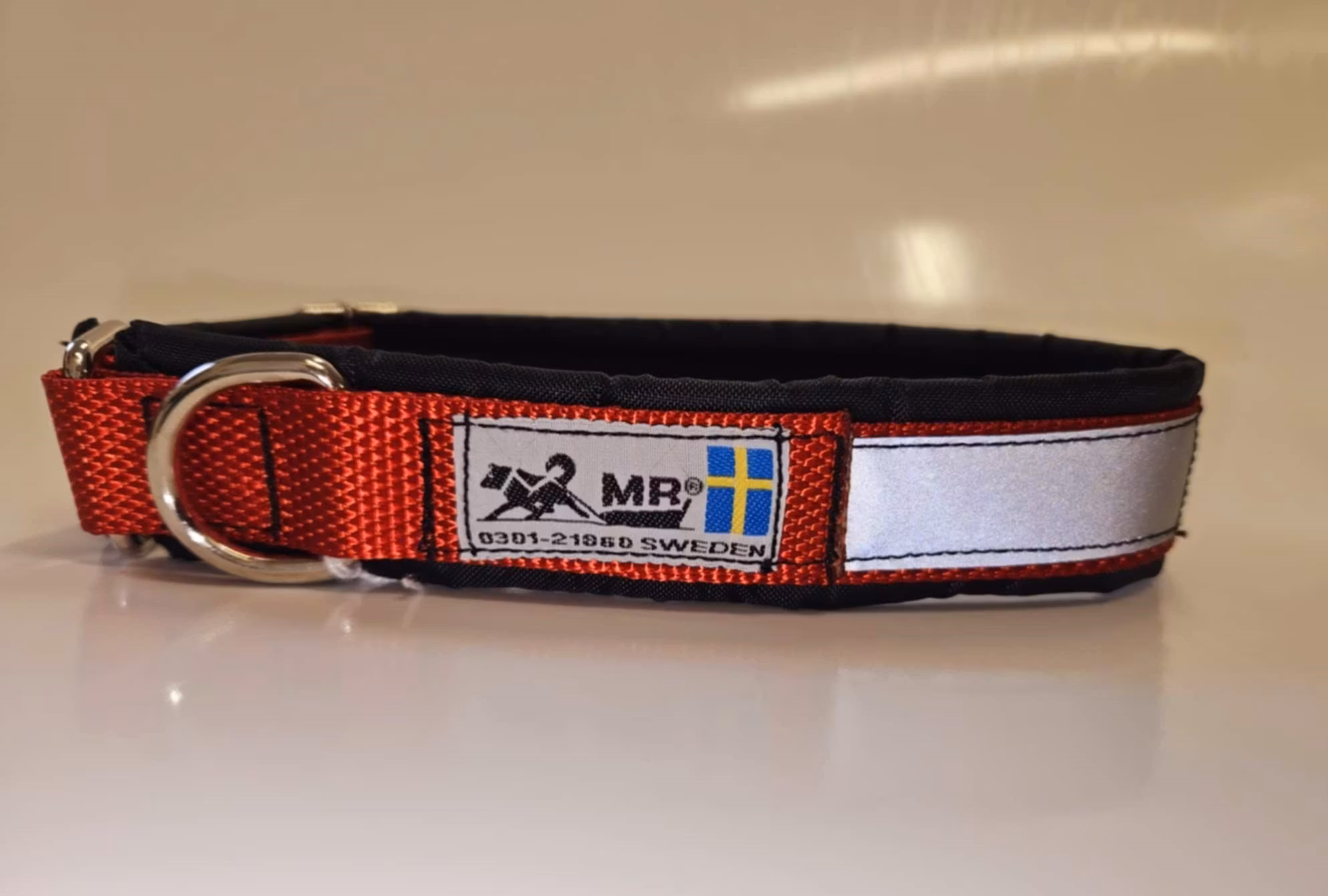 MR Halsbånd uten strup med reflex M-XL
