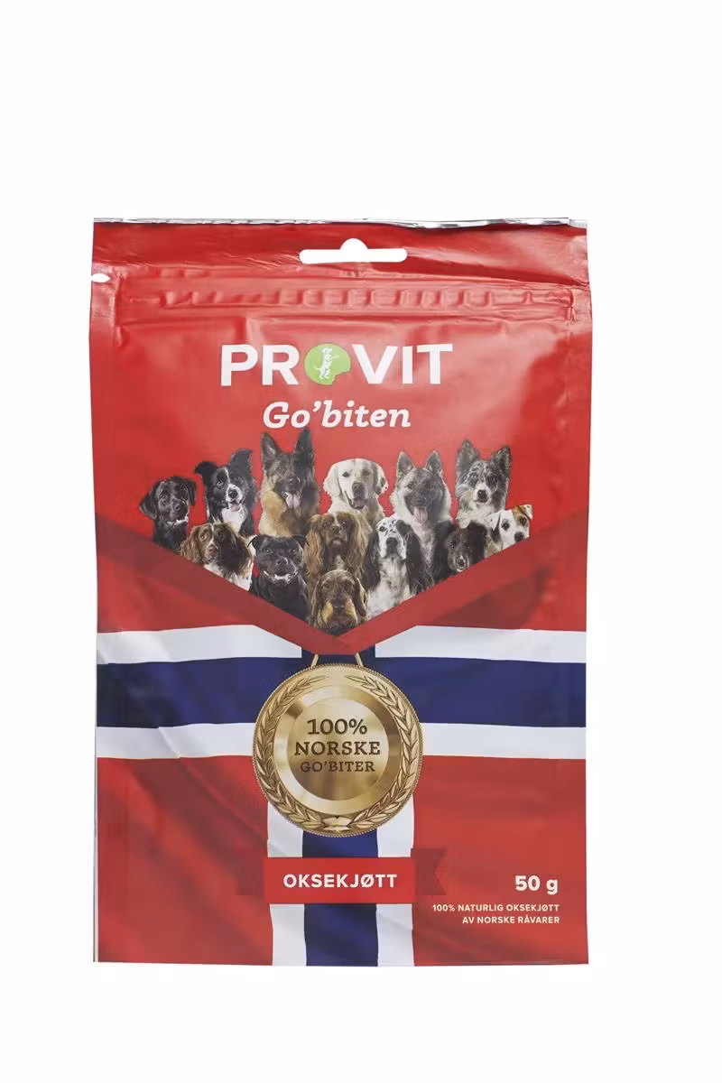 Provit frysetørket Oksekjøtt 50g